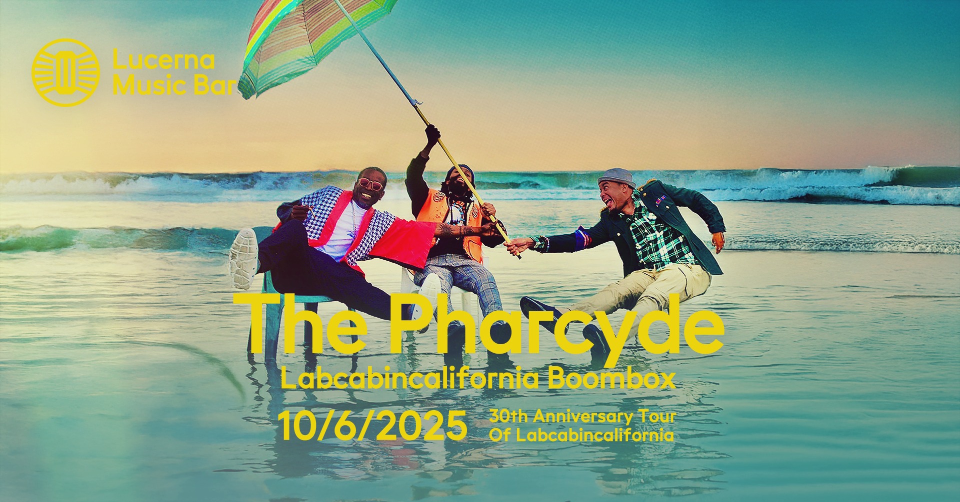 The Pharcyde Returns to Prague – Labcabincalifornia Live at Lucerna Music Bar!