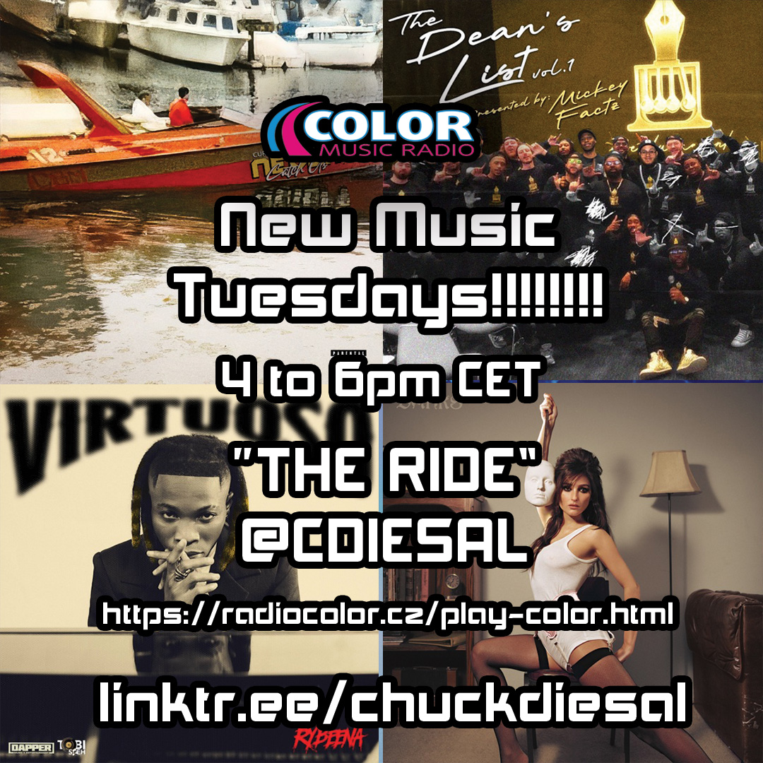 New Music Tuesday: Fresh Hip-Hop & R&B Drops on The Ride With ChuckDiesal