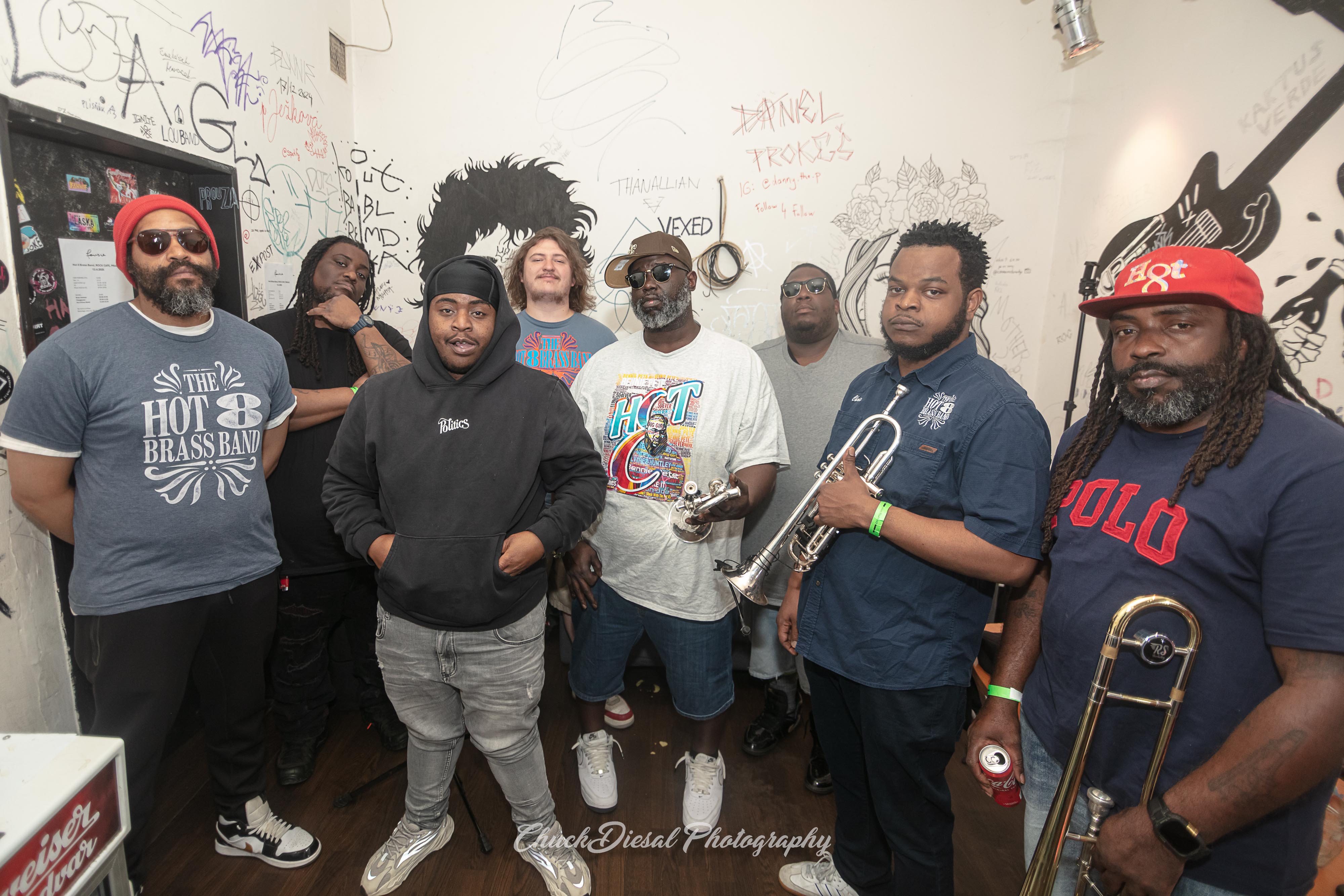 Hot 8 Brass Band Brings New Orleans Soul to Prague Live at Rock Café