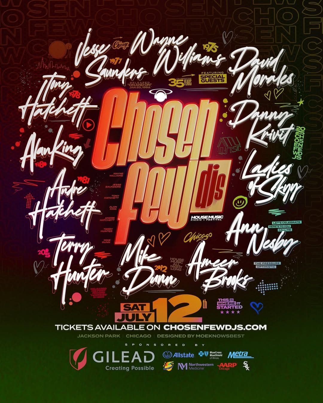 40,000 Deep in the Birthplace of HOUSE – Chosen Few 2025 Is Chuuuch!