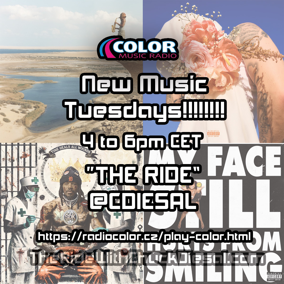 The Ride With ChuckDiesal. Global Hip Hop, Soul and Funk on Color Music Radio