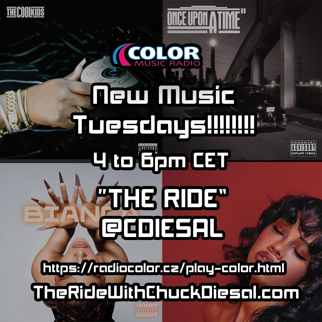 New Music Tuesday with ChuckDiesal. Soulful Flows, Electric Vibes, and Hip Hop Royalty