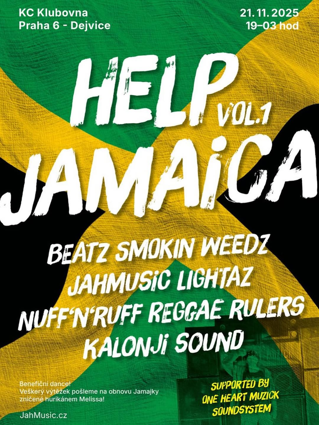Prague Unites for Jamaica: Benefit Event Supporting Hurricane Melissa Survivors