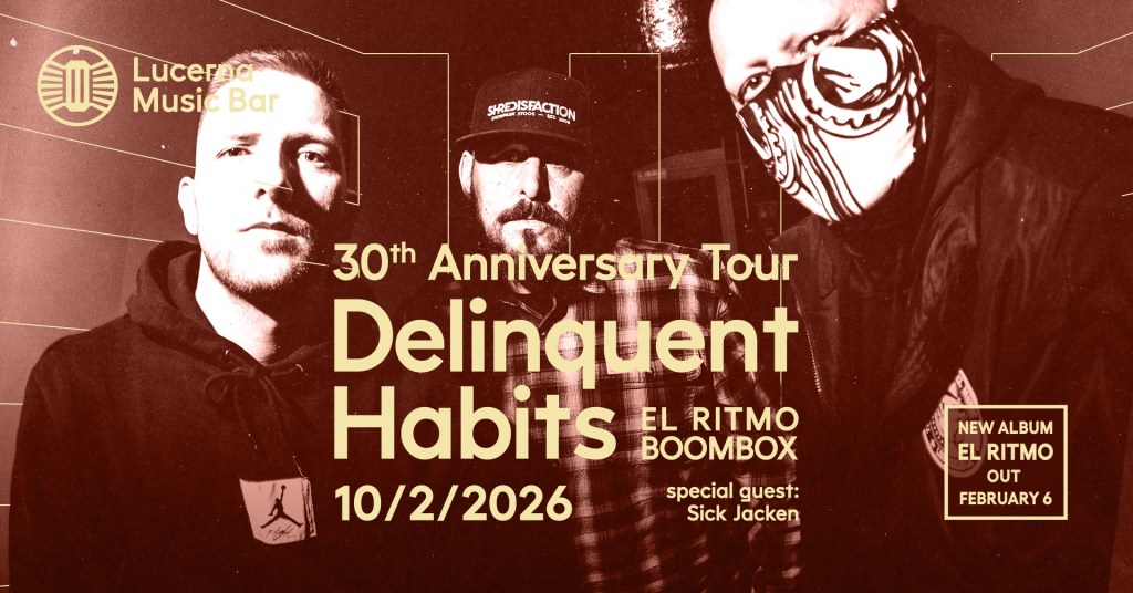 Delinquent Habits Live in Prague, El Ritmo Album Release Concert at Lucerna Music&nbsp;Bar