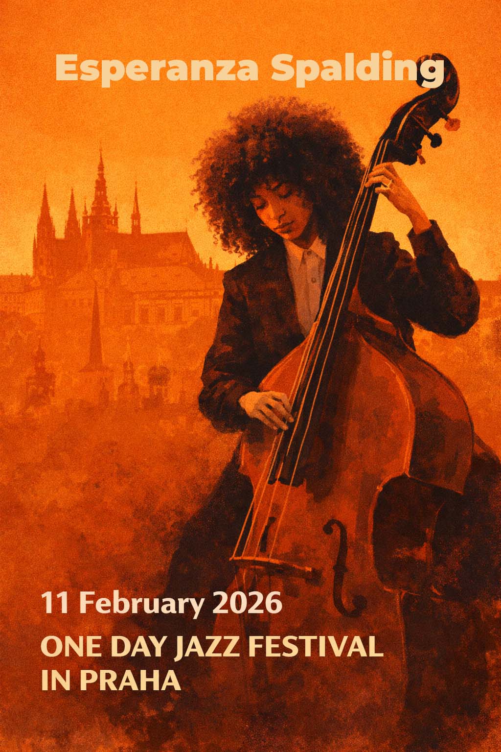 Esperanza Spalding Live in Prague: One Day Jazz Festival at Hybernia Theatre