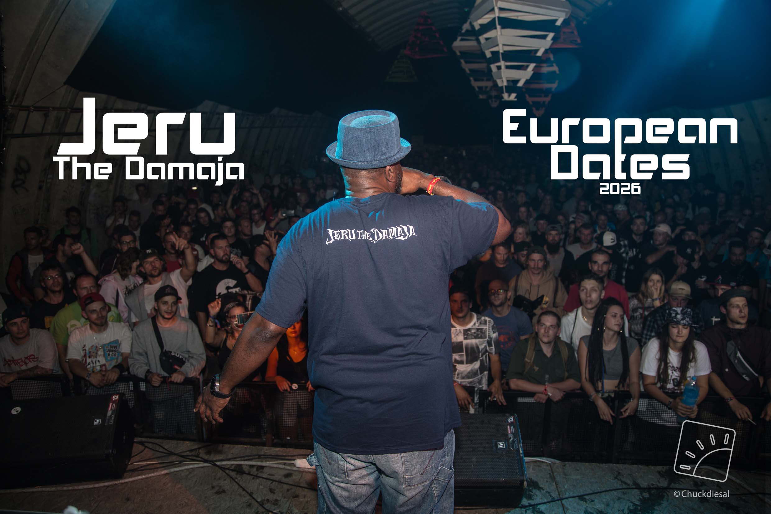 Jeru The Damaja Europe Tour 2026 Dates, HipHop Legend Live Shows in Germany, Austria, Switzerland, Spain, & Netherlands