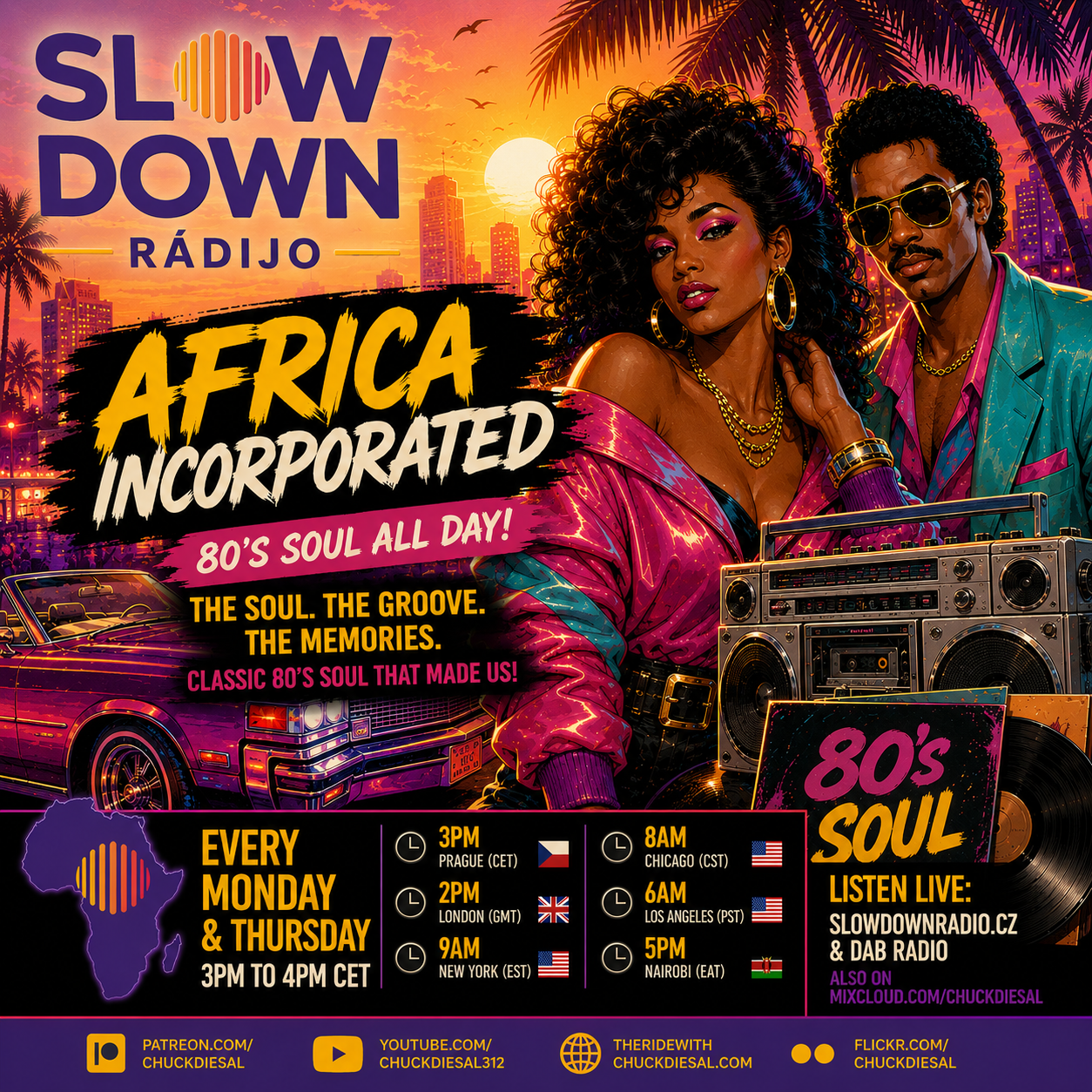 Africa Incorporated: 80s Soul Anthems From My Childhood